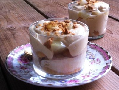 mousse poire speculoos